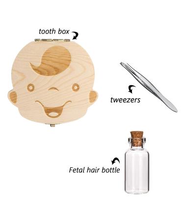 Personalized Baby Teeth Box for Boys - Tooth Saver Keepsake Collection - Buy Online on GoSupps.com