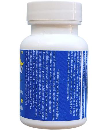 Melatonin 500 count 10mg Quick Dissolve Vegan Super Strength - Buy Online on GoSupps.com