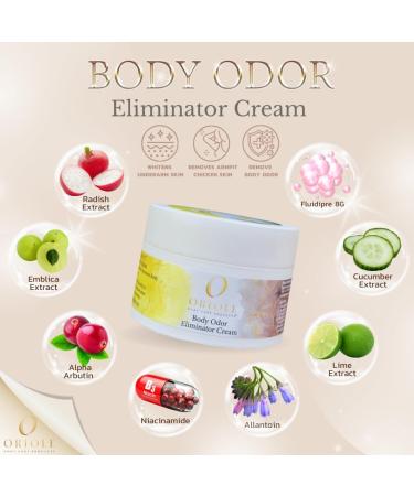Body Odor Eliminator for Women Neutral Fragrance Deodorant Cream Sensitive Skin Removes Bad Under Arm and Armpit Odor Hyperhidrosis 50g - Buy Online on GoSupps.com
