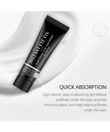Instant Firming Eye Tightener Eye Bag Remover Puffiness Eye Tightening Serum Instant Firming Under Eye Cream Eye Cream For Dark Circles And Reduce Puffiness Tightens And Smoothes Fine Lines (2pc) - Buy Online on GoSupps.com
