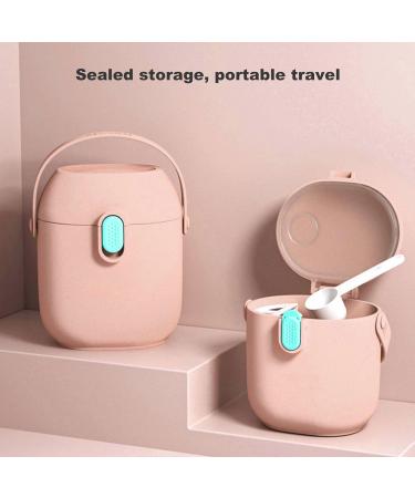 Bo te De Rangement En Poudre Lait | Porte-aliments Lait Portable Avec Cuill res Pour En D placement - R cipient En Poudre Lait Avec Gratte- Coussin De Rangement De Collations Fruits Choix Pink - Buy Online on GoSupps.com
