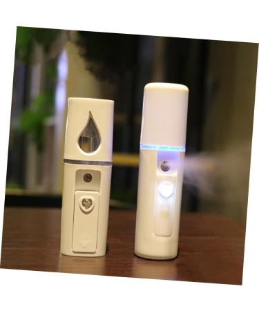 Beavorty Mini Face Spray Instruments 1pc Nano Mist Sprayer Nano Facial Mister Steamer Eyelash Extensions Cold Spray Hydrating Instrument White Mist Sprayer 11.5*3cm White - Buy Online on GoSupps.com