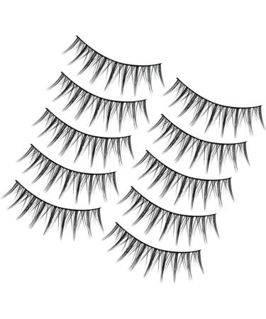 Ipetboom 30 Pairs Fake Eyelashes Lash Extension Natural Eyelashes Japanese Lashes Soft Light Reusable Black Eyelashes Eye Lashes Artificial Eyelashes False Lashes Fake Lashes Set Fiber Prom - Buy Online on GoSupps.com