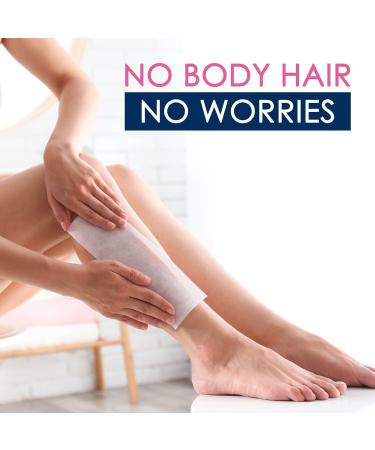 200 PCS Non-Woven Wax Strip - 7 * 20cm Wax Strips for Hair Removal Use for Arms Legs Underarm Hair Eyebrow Bikini of Women and Men - Buy Online on GoSupps.com