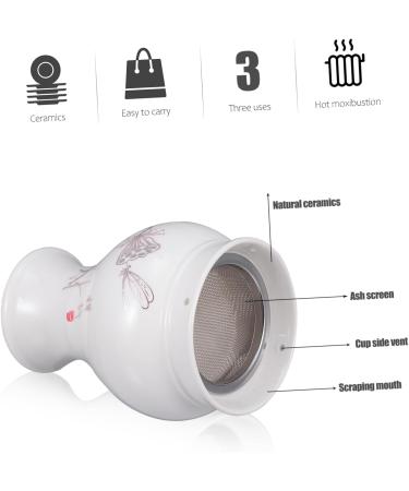 Beavorty Moxibustion Pot & Gua Sha Glass Tool - Portable Scratch Cup Massage Device for International Shipping - Buy Online on GoSupps.com