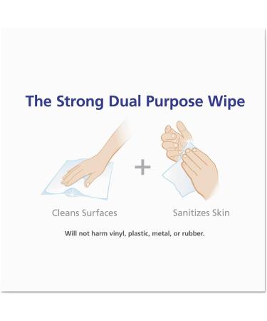 PURELL 911802 Hand Wipes 6 x 8 White 1200/Refill Pouch - 2 Carton Pack - Buy Online on GoSupps.com