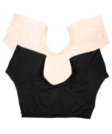 Solustre 2st weld pads under the armpits short-sleeved shirt armpit weld protection underwear cami welding pads armpit armpit welding vest.