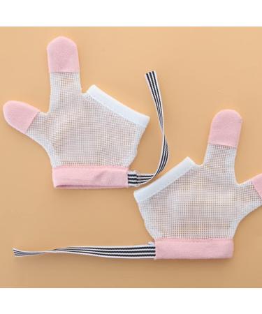 healifty Kids Thumb Sucking Gloves - Breathable Mesh Fabric, 1 Pair, 12X10.5CM - Buy Online on GoSupps.com