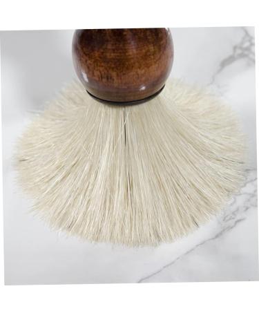 Frcolor Beard Brush for Men - Soft Bamboo Beard Comb & Cleaning Brush - Portable 11x3.2cm - Buy Online on GoSupps.com
