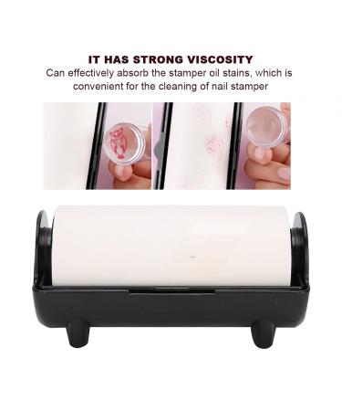 Nail Stamper Pattern Removal Tool - Easy Oil Absorbing Paper for Home Manicure (Black) - International Shipping Available - Buy Online on GoSupps.com