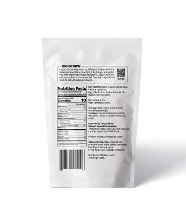 ONETANG Organic Shirataki Konjac Angel Hair Pasta 5 Pack - Vegan, Low Calorie, Gluten Free, Fat Free, Keto Friendly - Holiday Gifts for Healthy Diet - 40.6 oz - Buy Online on GoSupps.com