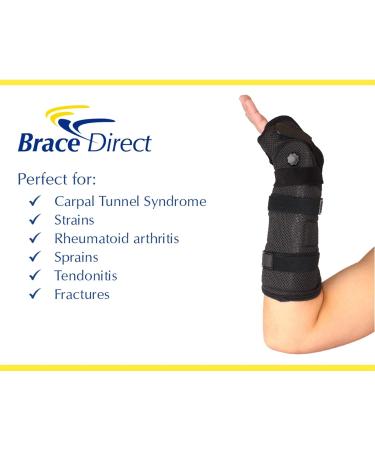 Buy Brace Direct ROM Wrist Brace for Carpal Tunnel & Tendonitis Relief | Universal Forearm Support - International Shipping - Buy Online on GoSupps.com