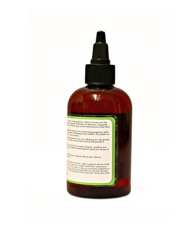 Hair Growth Oil - Herbal Formula with Rosemary Peppermint & Hibiscus | Potent Hair Regrowth Serum & Moisturizer | International Shipping Available - Buy Online on GoSupps.com