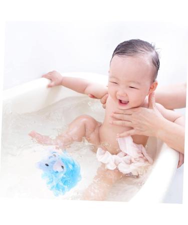 Healeved 4pcs Exfoliating Bath Ball Flower Scrubber | Loofah & Foam Body Wash Puff - Premium Bath Supplies for a Refreshing Shower Experience - Buy Online on GoSupps.com