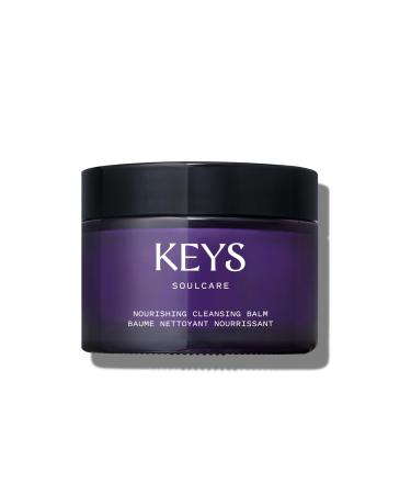 Keys Soulcare Nourishing Cleansing Balm + Makeup Remover Soothing Cleanser Removes Impurities & Hydrates Skin with Shea Butter Cruelty-Free 2.82 Oz