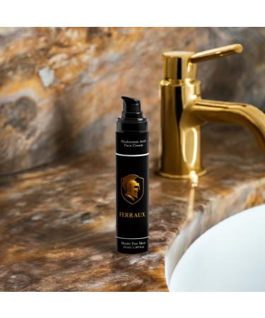 Ferraux Hyaluronic Acid Face Cream For Men - Buy Online on GoSupps.com