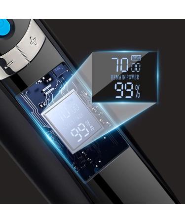 Yosoo Electric Hair Trimmer & Clippers - Rechargeable Low Noise High Accuracy for Men's Hairstyles (Black - Buy Online on GoSupps.com