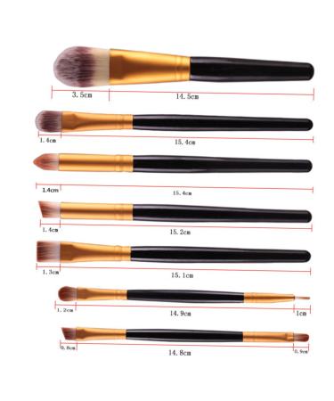 FRCOLOR 60 Pcs Makeup Brush Set - Foundation Eyebrow Powder Brushes | Professional Cosmetic Tools for Flawless Beauty - Buy Online on GoSupps.com