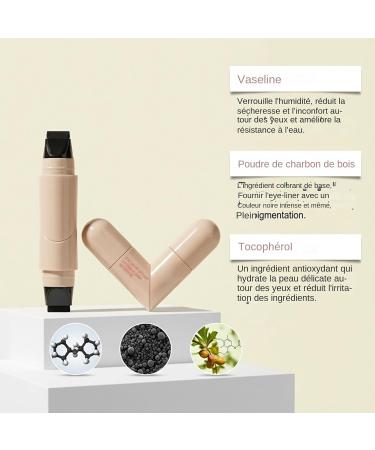  wiroouia Wing Eyeliner Stamp | Long-Lasting Double-Ended Cosmetic - Easy Application | For Girls Women Makeup Enthusiasts Beginners Parties Everyday Cosmetics Weddings - Buy Online on GoSupps.com