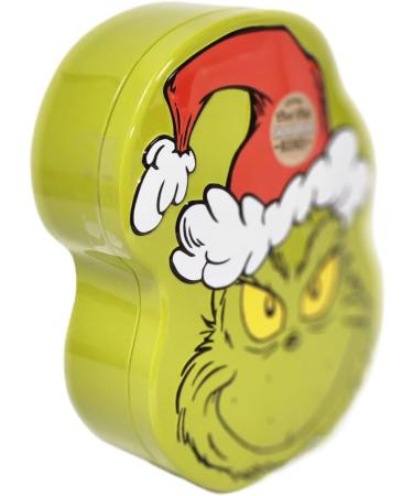 Grinch Tin Delight: Festive Twist Choc Chip Shortbread Cookies - Buy Online on GoSupps.com
