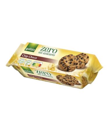 Diet Nature Gullon Choc Chip Cookies without Added Sugars 125 g. - Pack 6