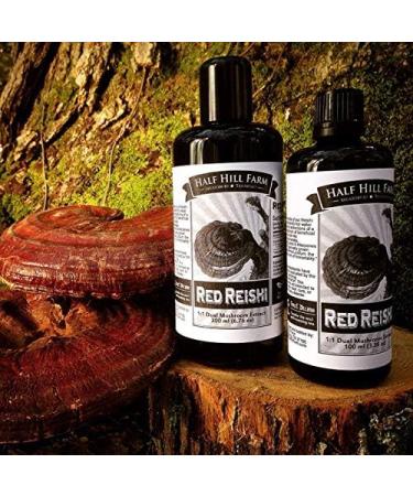 Half Hill Farm Red Reishi Mushroom Dual Extract 6.76 OZ - Buy Online on GoSupps.com