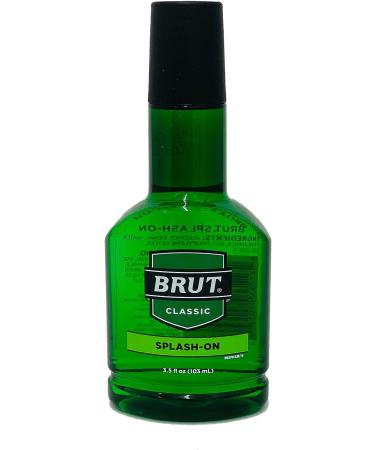 Brut Splash-on Classic Scent for Men 3.5 Oz (Pack of 3) - Best Deals on Men's Fragrance - Buy Online on GoSupps.com