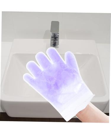 Beatifufu 1 Pair Lavender Hand Wax Set Paraffin Hand Wax Cover Socks for Booties Gel Gloves Gel Socks Spa Gloves Wax Hand Cover Parrafin Wax for Hands Spa Moisturizer Non-woven Fabric Purple - Buy Online on GoSupps.com