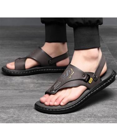 Orthopedic Sandals for Men - Comfortable Bunion Slippers & Plantar Fasciitis Flip Flops - Summer Casual Ring Toe Foot Correctors - Size 8.5 Black - Buy Online on GoSupps.com