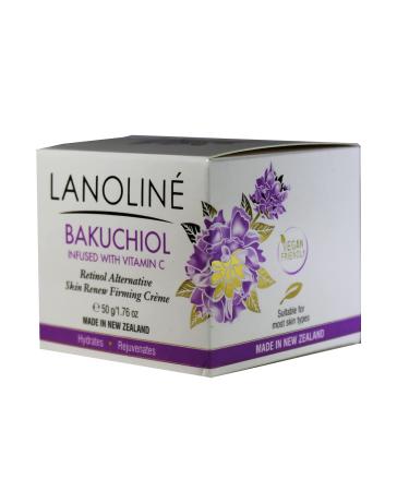 Lanoline Bakuchiol Infused with Vitamin C Skin Renew Firming Cream Retinol Alternative 1.76oz