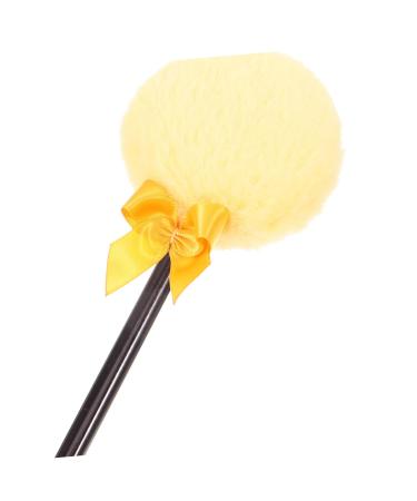 Beavorty Powder Puff Round Baby Super Soft Long Hair Wet Puff