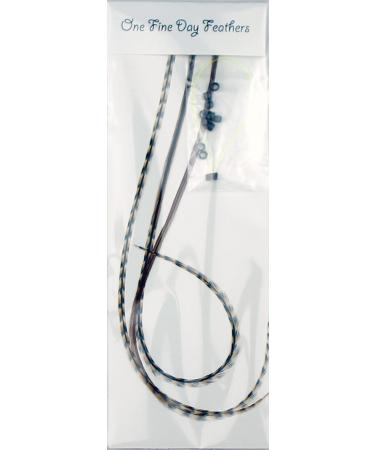 Real Feather Hair Extensions - Auburn Naturals (3 Feathers) | Shop Now - Buy Online on GoSupps.com
