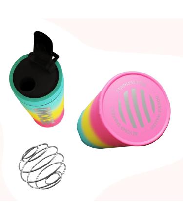 Beyond Fitness Premium Insulated Stainless Steel Protein Mixer Shaker - BPA Free Supplement Bottle - Buy Online on GoSupps.com
