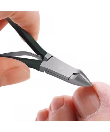 Nail Clippers Set Large Open Flat Mouth Anti-Splash Nail Clippers Set of Nail Clippers Beveled Mouth Single Ladies Household Large Nail Clippers Nail Care kit(Light Green) - Buy Online on GoSupps.com