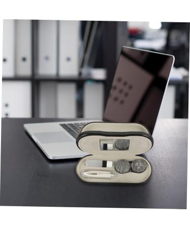 Goohochy 2-in-1 Portable Glasses & Contact Lens Case - Travel Organizer for Eyewear - Buy Online on GoSupps.com