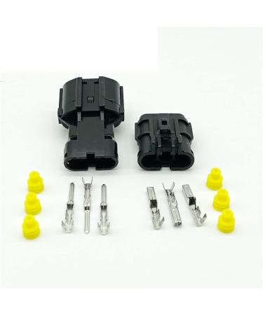 Shop Bellflower Yige Store | Waterproof MG640329/MG610327 Electrical Wire Connectors | 3 Pin Black Plugs for Cars | Durable & Reliable | International Shipping Available! - Buy Online on GoSupps.com