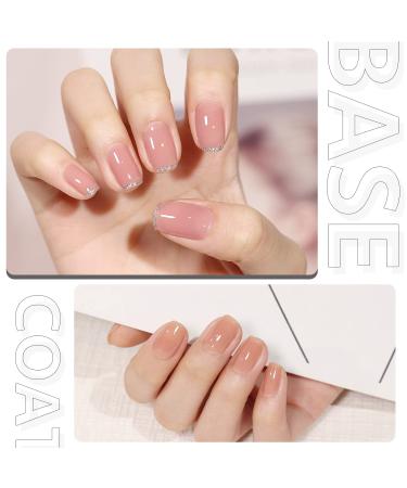 GAOY 16ml Gel Base Coat - No Wipe Clear Foundation | Long Lasting UV Gel Nail Art DIY - Buy Online on GoSupps.com