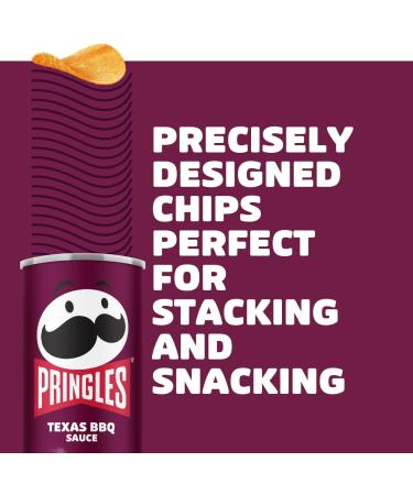  Pringles Pringles Texas BBQ Sauce (8 x 165g) - The irresistible classic of snacks in a handy box - Buy Online on GoSupps.com