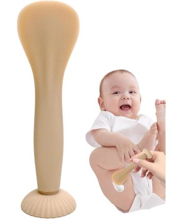 cream spatula for diapers baby cream spatula cream applicator for diapers cream spatula for rash silicone spatula for diaper cream diaper cream brush - Buy Online on GoSupps.com