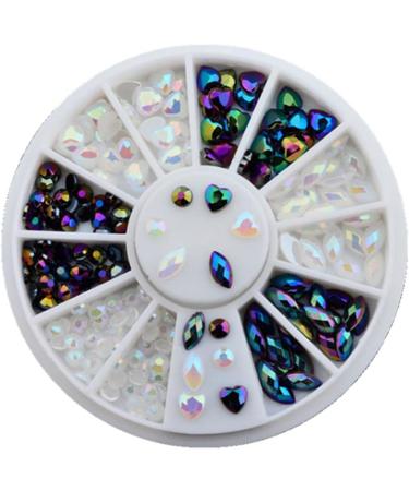 Nails Accessories DIY Manicuring Small 3D Nail Irregular Beads Makeup Nail Sequins Nail Rhinestone Nail Stickers(9) - Buy Online on GoSupps.com