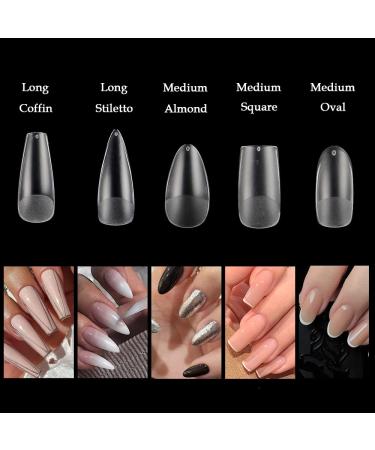I want to get acrylic nails but I don't want my naturally long nails to be  cut, will they use my long nails or cut them and add a tip? - Quora
