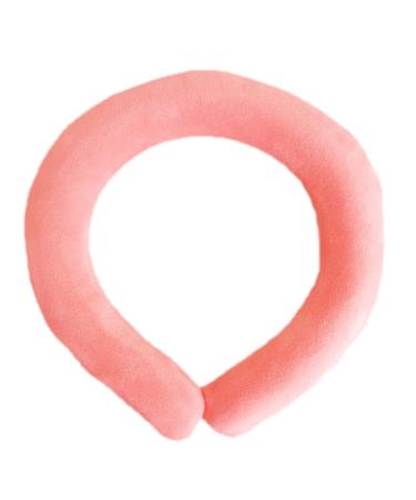 Rosixehird heating collar for the neck comfortable neck warmer ergonomic leak -proof reusable heating collar winter supplies light neck warmer for sports running walking pendulating pink
