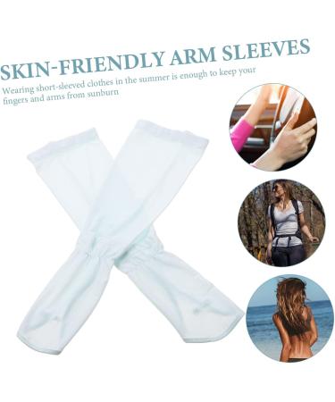 FOMIYES 4 Pairs Ice Silk Arm Sleeves - Sun-Resistant Cooling Sports Protection for Outdoor Activities - Buy Online on GoSupps.com