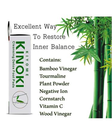 Hubbering Kinoki 5-Day Detox Footpads for Overall Wellness - Buy Online on GoSupps.com