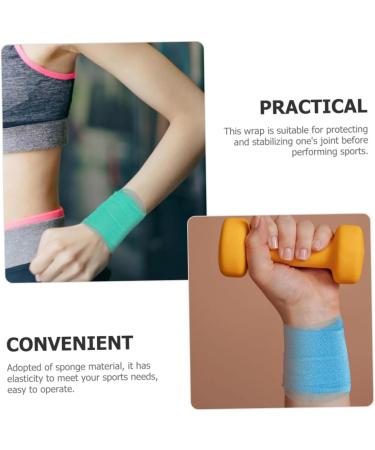 NOLITOY 3 Rolls Skin Membrane Gym Wrist Wraps - Breathable Elastic Lifting Straps & Sports Tape for International Shipping - Buy Online on GoSupps.com