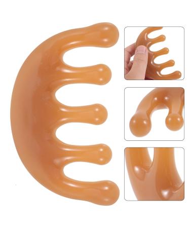 Seword Massage Comb - Wide Tooth Hairbrush for Scalp Massage | International Shipping Available - Buy Online on GoSupps.com