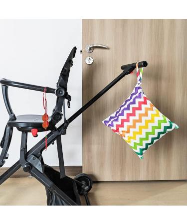 SECALIFE Waterproof Wet Bag | Washable Wet Dry Diaper Bag with Zipper | Daycare Organizer for Swimsuits & Soiled Baby Items | Colorful - Buy Online on GoSupps.com