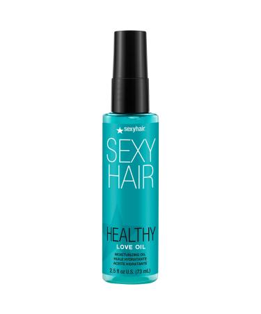 SexyHair Healthy Love Oil Moisturizing Oil | Improves Smoothness and Controls Frizz | Thermal Protection and Adds Shine | All Hair Types Love Oil | 2.5 fl oz