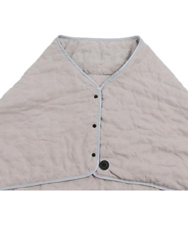 USB Heated Scarf - Gray 3 Speeds | Comfortable Portable Blanket for Camping & Office - Buy Online on GoSupps.com