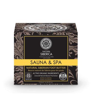 Natura Siberica Natural Foot Butter - 120 ml | Soothing Foot Care from Siberia | Hydrating & Nourishing Formula - Buy Online on GoSupps.com